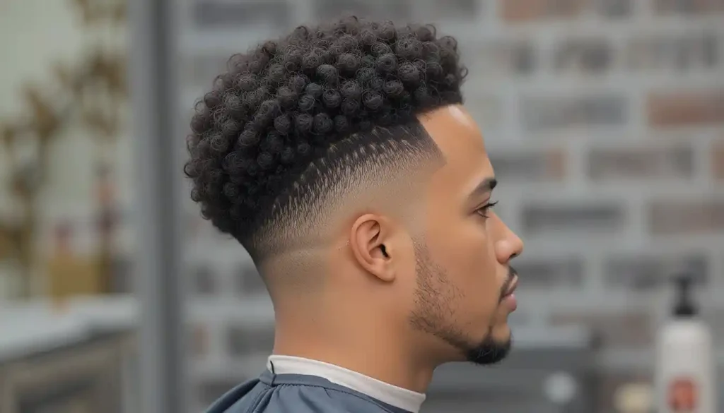 Afro Hair Fade Styles for Men